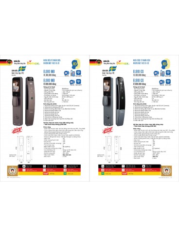 KHÓA ĐIỆN TỬ DEMAX 2026