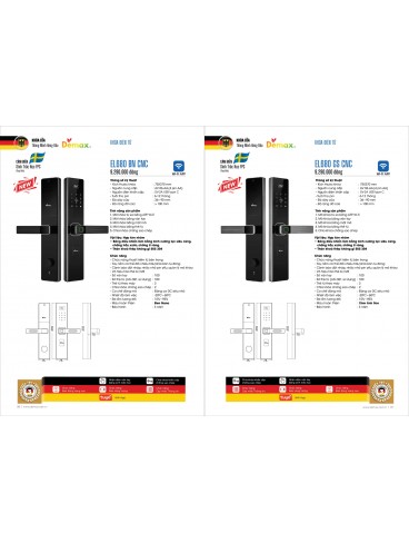 KHÓA ĐIỆN TỬ DEMAX 2026