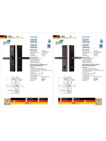 KHÓA ĐIỆN TỬ DEMAX 2026
