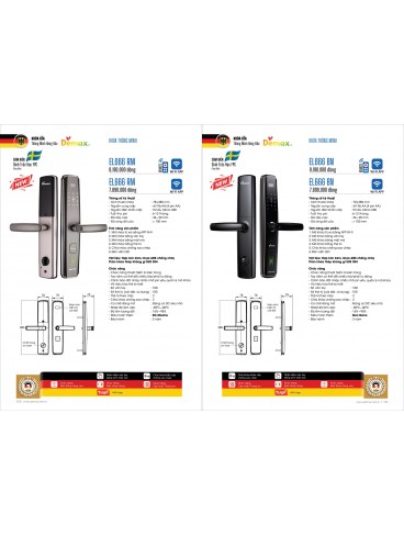 KHÓA ĐIỆN TỬ DEMAX 2026