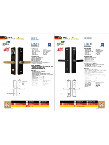 KHÓA ĐIỆN TỬ DEMAX 2026
