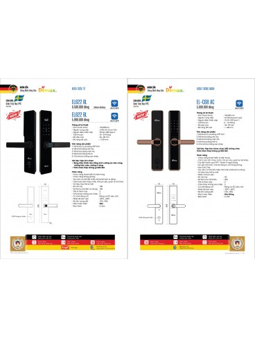 KHÓA ĐIỆN TỬ DEMAX 2026