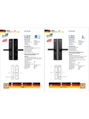 KHÓA ĐIỆN TỬ DEMAX 2026