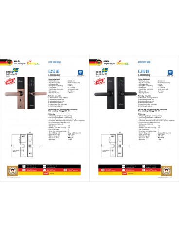 KHÓA ĐIỆN TỬ DEMAX 2026