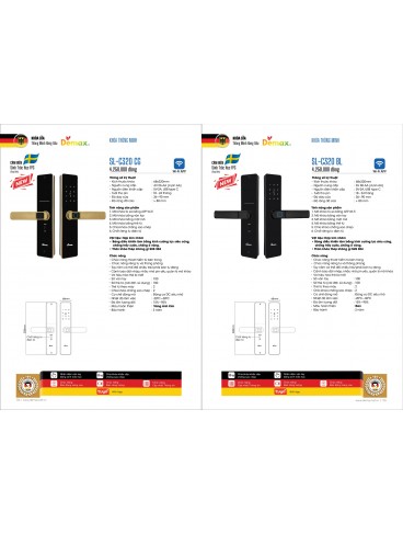 KHÓA ĐIỆN TỬ DEMAX 2026