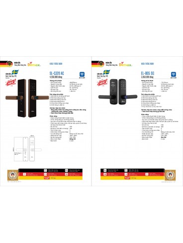 KHÓA ĐIỆN TỬ DEMAX 2026
