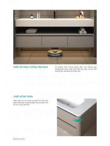 Catalogue Tủ Lavabo Mowoen 2024