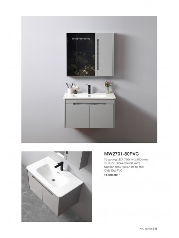 Catalogue Tủ Lavabo Mowoen 2024