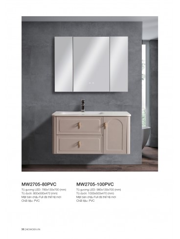 Catalogue Tủ Lavabo Mowoen 2024