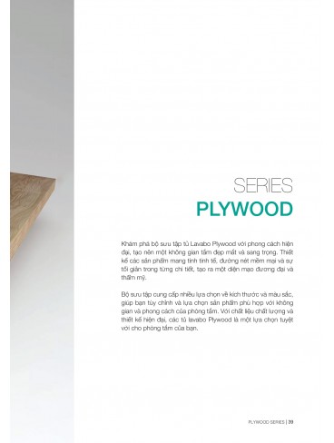 Catalogue Tủ Lavabo Mowoen 2024