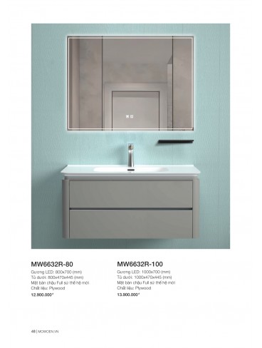 Catalogue Tủ Lavabo Mowoen 2024