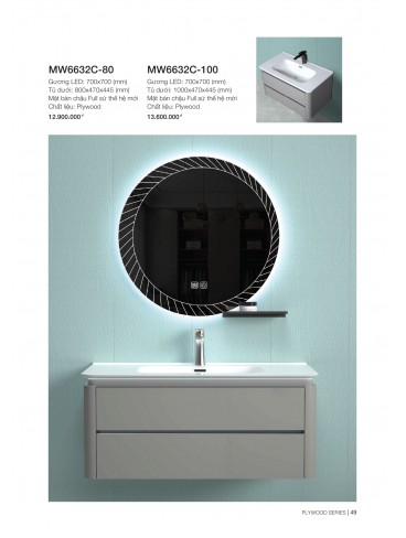 Catalogue Tủ Lavabo Mowoen 2024