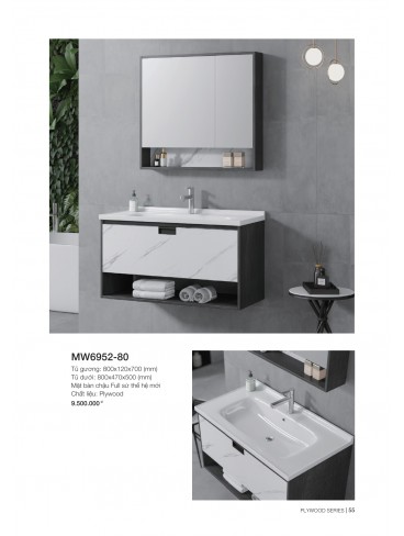 Catalogue Tủ Lavabo Mowoen 2024