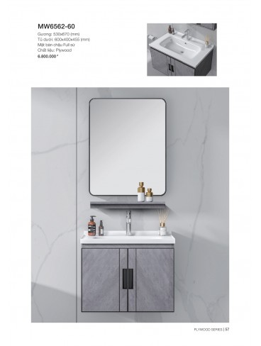 Catalogue Tủ Lavabo Mowoen 2024