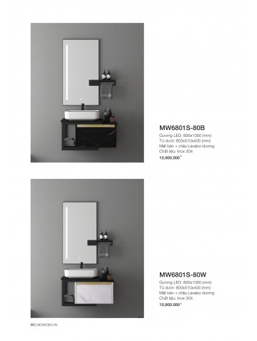 Catalogue Tủ Lavabo Mowoen 2024