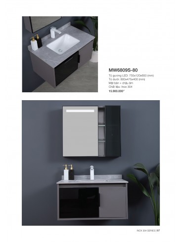 Catalogue Tủ Lavabo Mowoen 2024