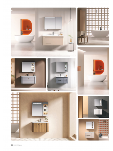Catalogue Tủ Lavabo Mowoen 2026 PVC Series