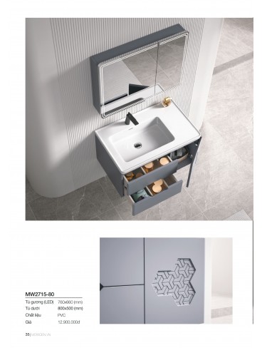 TỦ LAVABO MOWOEN 2026
