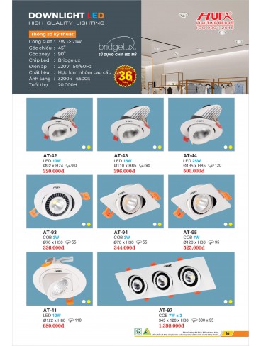 ĐÈN LED HUFA 2026