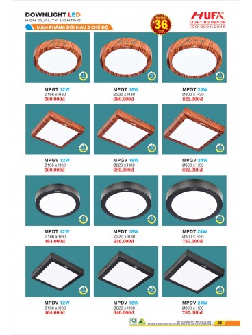 ĐÈN LED HUFA 2026