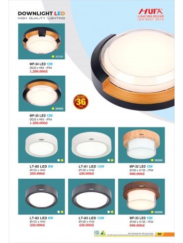 ĐÈN LED HUFA 2026