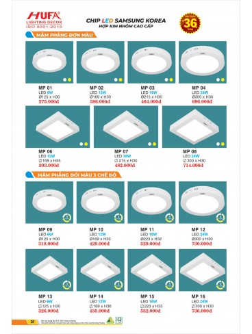 ĐÈN LED HUFA 2026
