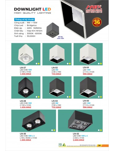 ĐÈN LED HUFA 2026