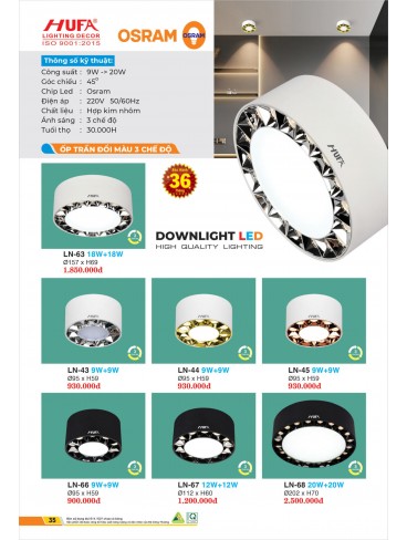 ĐÈN LED HUFA 2026