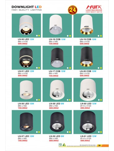 ĐÈN LED HUFA 2026
