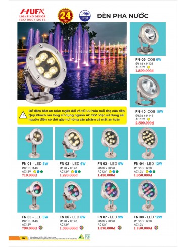 ĐÈN LED HUFA 2026