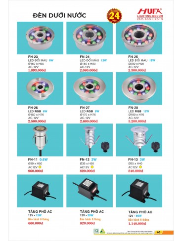 ĐÈN LED HUFA 2026