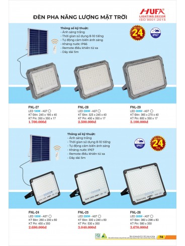 ĐÈN LED HUFA 2026