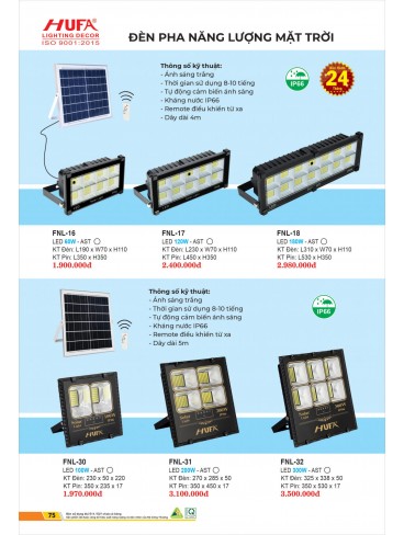 ĐÈN LED HUFA 2026