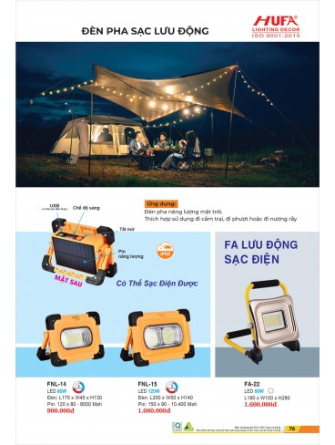 ĐÈN LED HUFA 2026