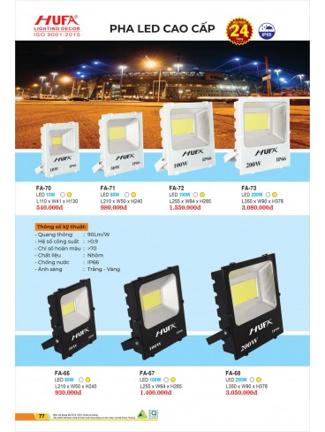 ĐÈN LED HUFA 2026