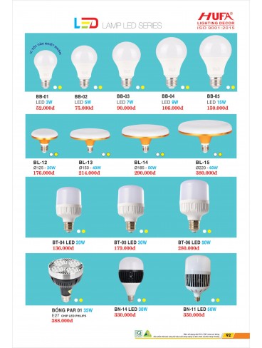 ĐÈN LED HUFA 2026