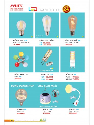 ĐÈN LED HUFA 2026