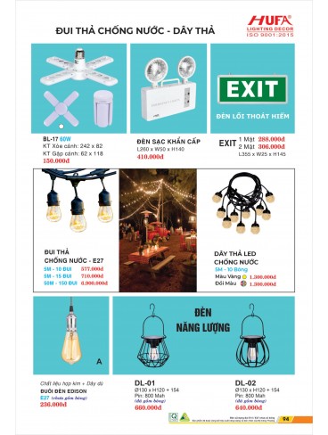 ĐÈN LED HUFA 2026