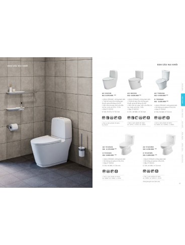 CATALOGUE INAX THÁNG 04 - 2025