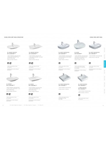 CATALOGUE INAX THÁNG 04 - 2025