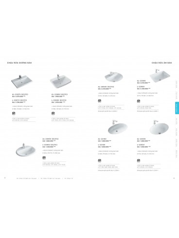 CATALOGUE INAX THÁNG 04 - 2025