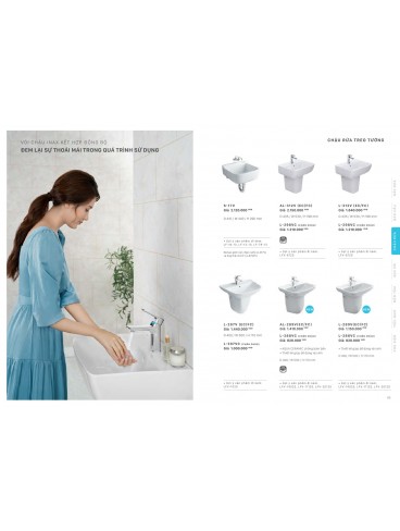 CATALOGUE INAX THÁNG 04 - 2025