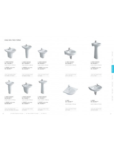 CATALOGUE INAX THÁNG 04 - 2025