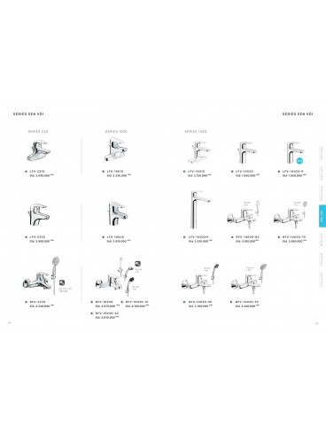 CATALOGUE INAX THÁNG 04 - 2025
