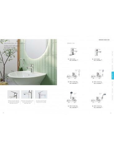 CATALOGUE INAX THÁNG 04 - 2025