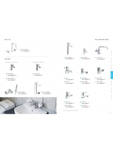 CATALOGUE INAX THÁNG 04 - 2025