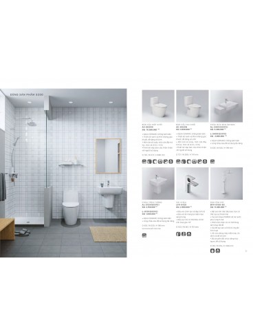 CATALOGUE INAX THÁNG 04 - 2025
