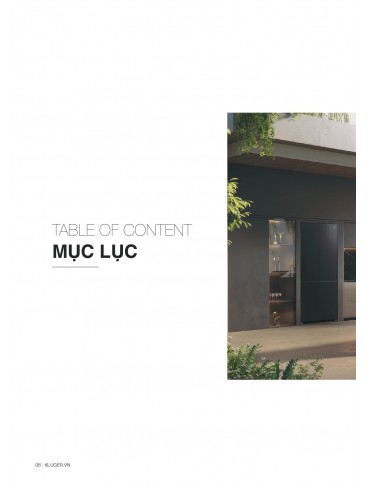 CATALOGUE CHẬU RỬA CHÉN KLUGER T7.2026
