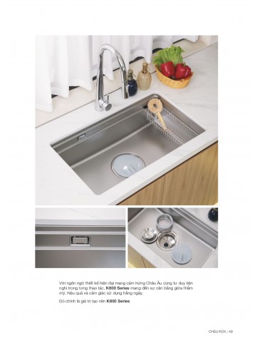 CATALOGUE CHẬU RỬA CHÉN KLUGER T7.2026