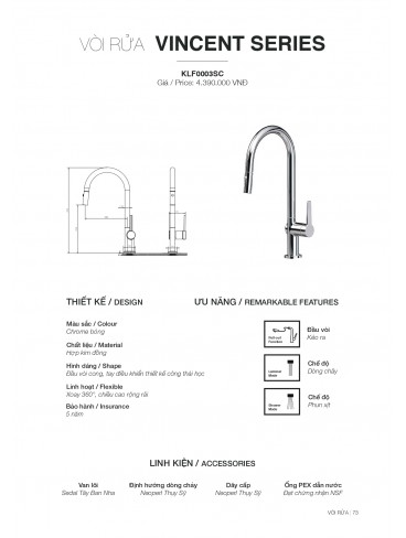 CATALOGUE CHẬU RỬA CHÉN KLUGER T7.2026